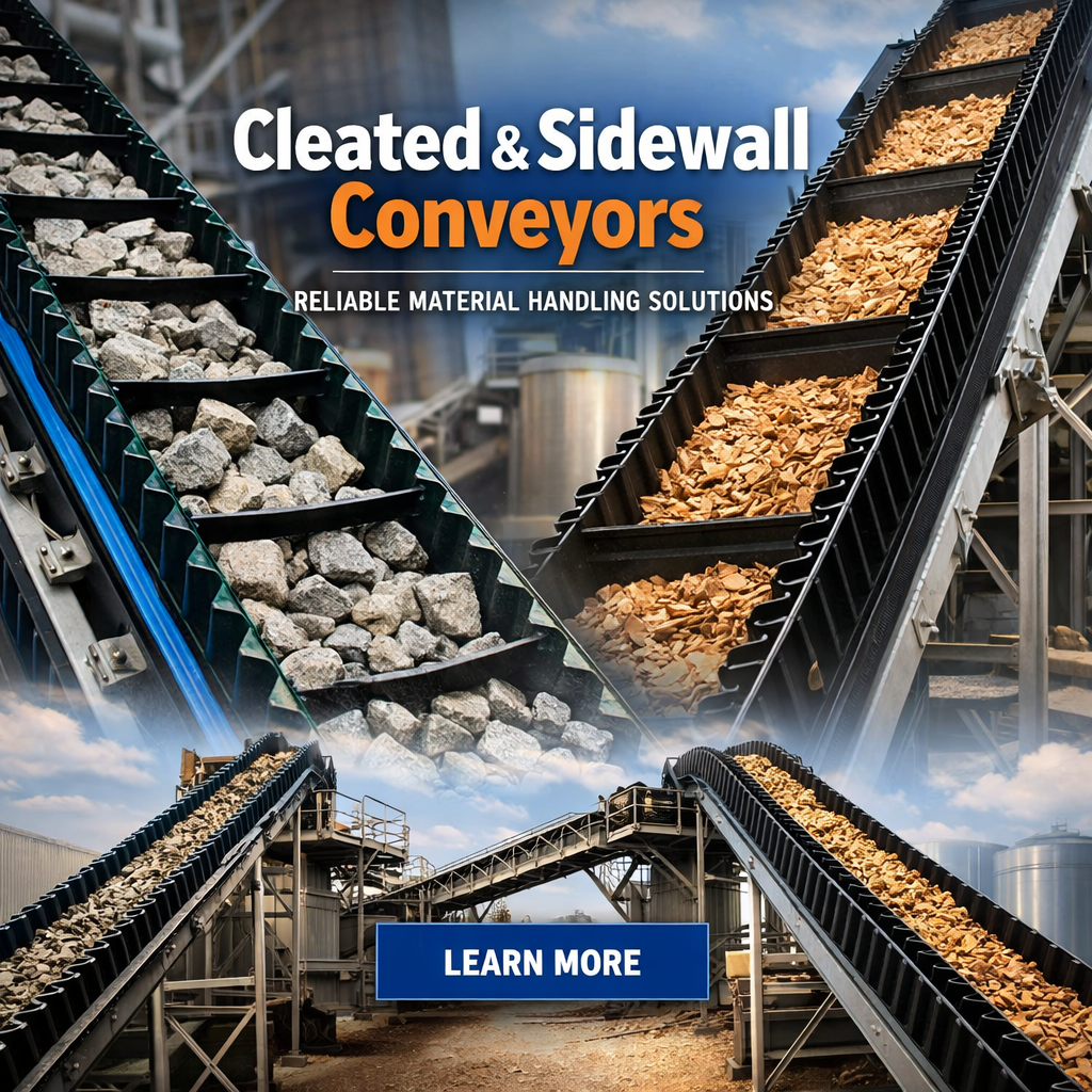 Cleated & Sidewall Conveyors
