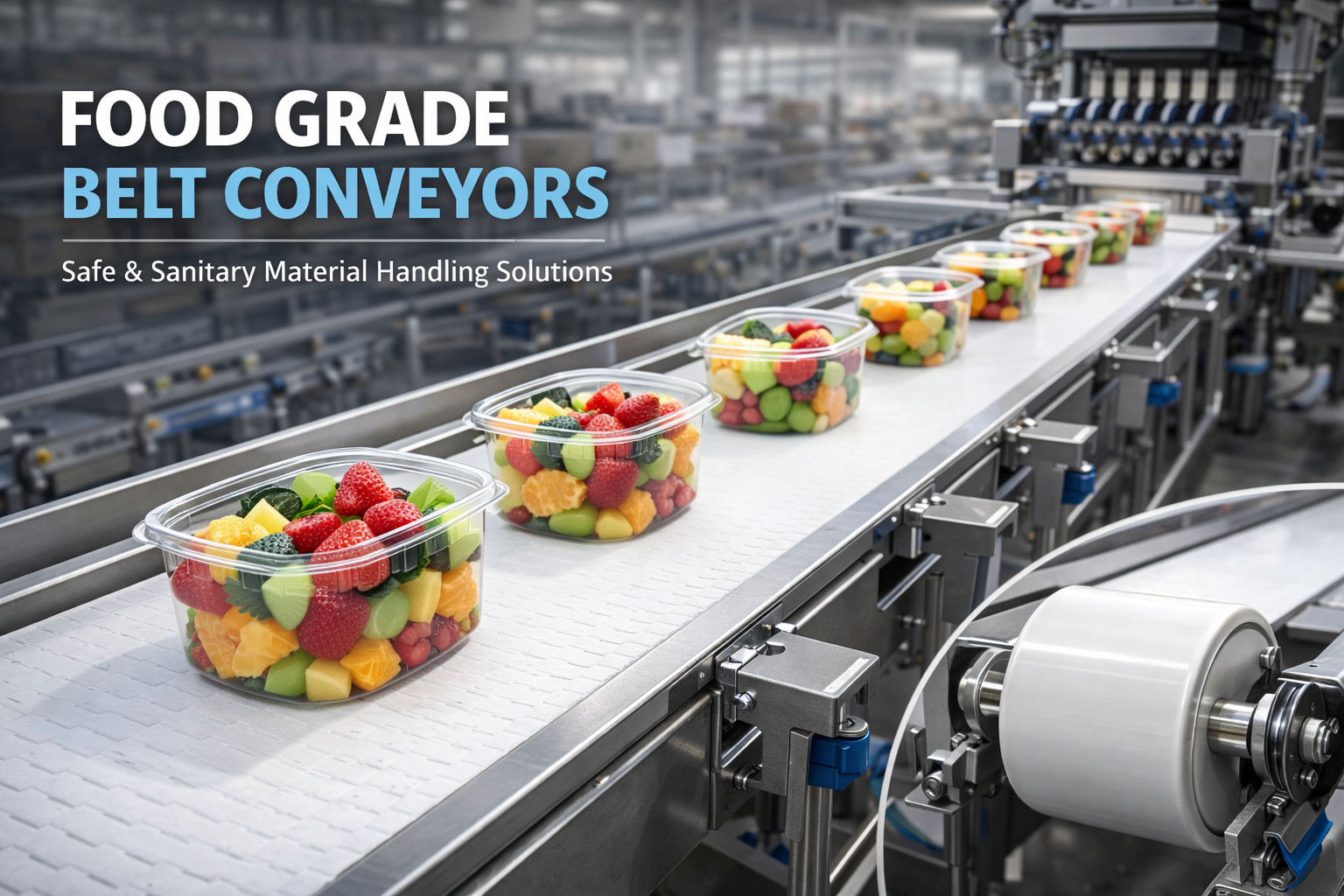 Food Grade Belt Conveyors