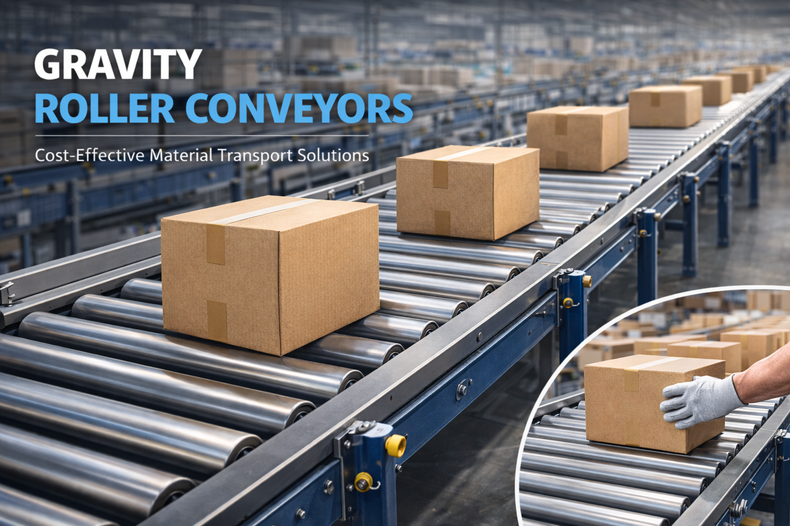 Gravity Roller Conveyors