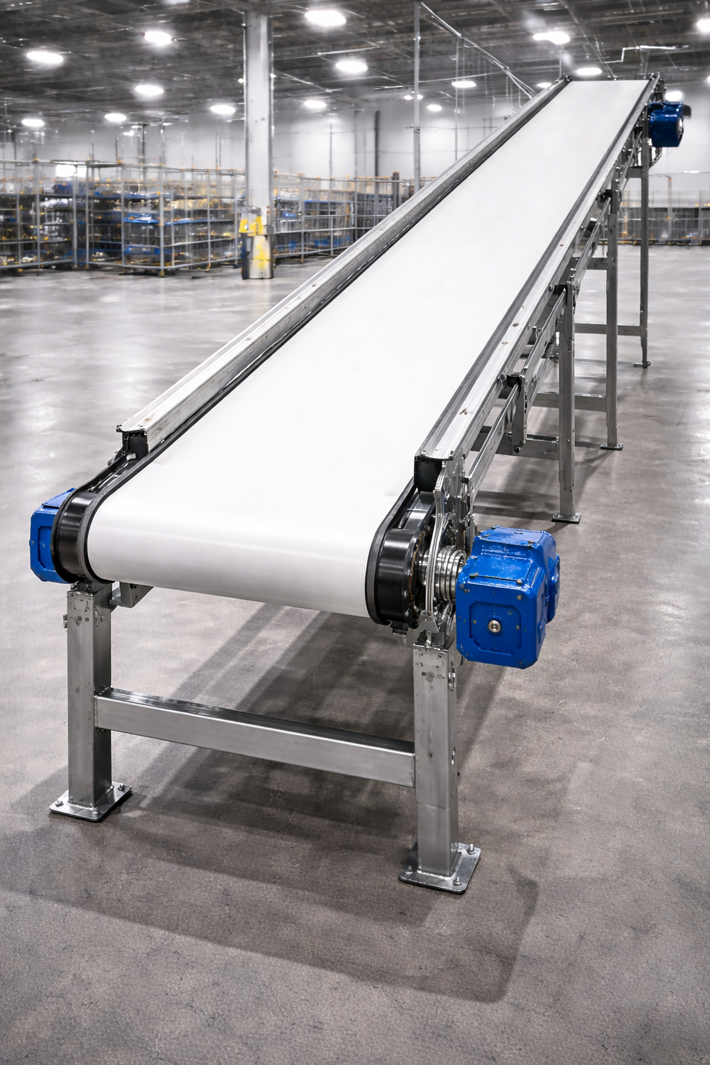 PVC Belt Conveyor System