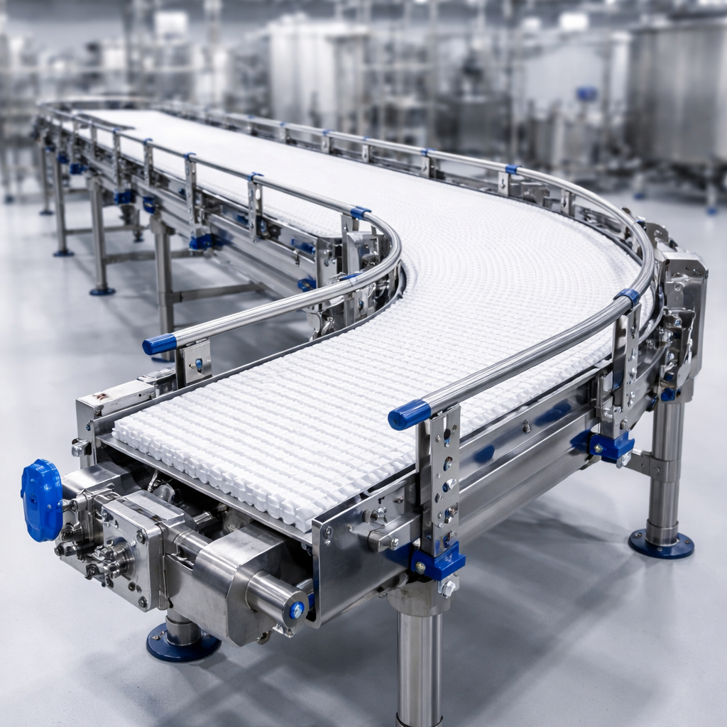 Sanitary MatTop Conveyor